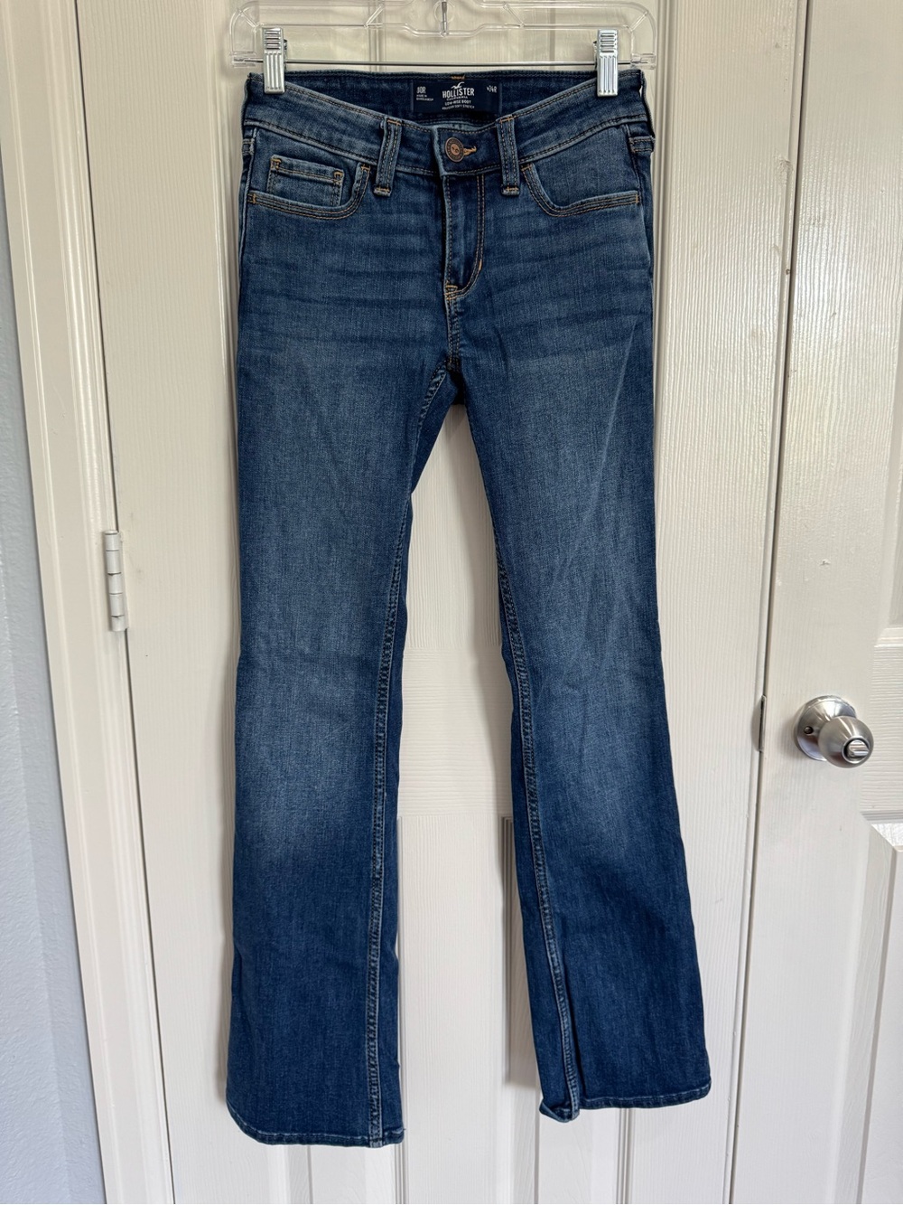 Hollister Dark Blue Boot Jeans